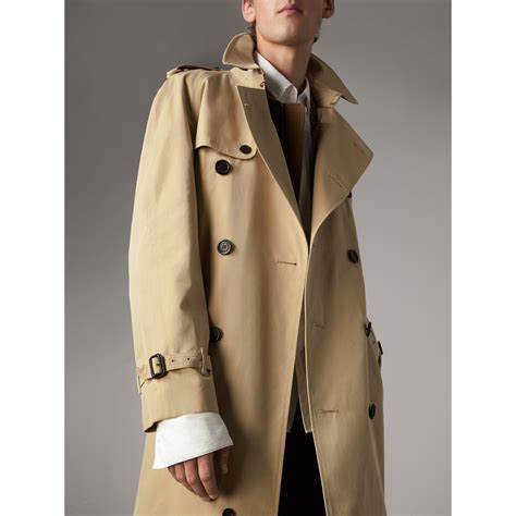 burberry long trench coat men.